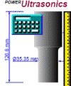 Sonotrode calculator graphic