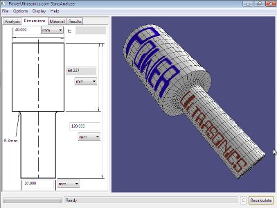 Stepped-cylinder model